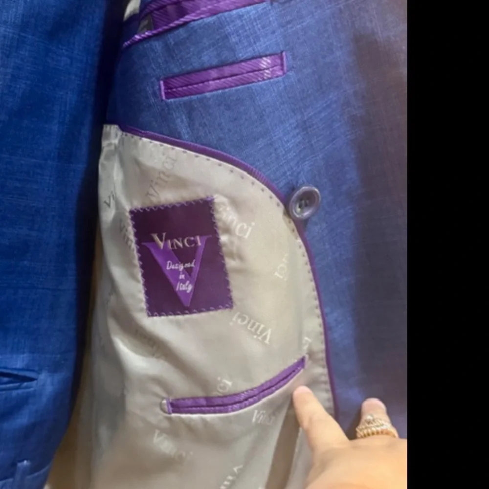 SOLD-Italy  ( Vinci ) Men’s Suit almost flawless - Picture 4 of 10